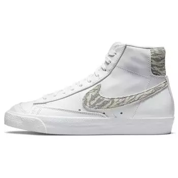 Женские кроссовки Nike Blazer Mid 77 SE Zebra White Particle-Grey Black DH9633-101
