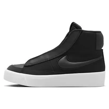 Женские кроссовки Nike Blazer Mid Victory Black Off Noir антрацит темно-дымчато-серые DR2948-001 36.5