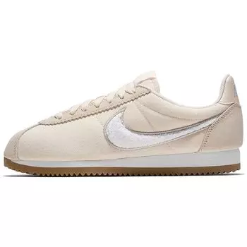 Женские кроссовки Nike Classic Cortez PREM Guava Ice розово-белые 905614-801