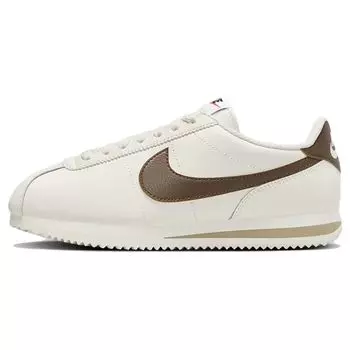 Женские кроссовки Nike Cortez Cacao Wow кремового цвета с парусом хаки DN1791-104 38.5