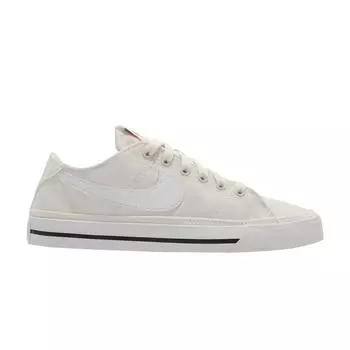 Женские кроссовки Nike Court Legacy Canvas Sail Cream Summit-White Black CZ0294-101 36.5