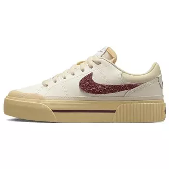 Женские кроссовки Nike Court Legacy Lift Sail Dark Beetroot White Sesame Coconut-Milk DZ4766-133 40.5