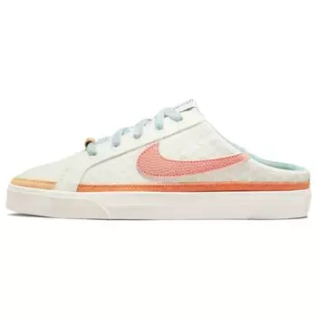 Женские кроссовки Nike Court Legacy Mule Sail Light Madder Root белые поношенно-синие DV1741-181 35.5