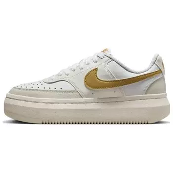 Женские кроссовки Nike Court Vision Alta Sail Metallic Gold Cream White Light-Bone DZ5394-100 38.5