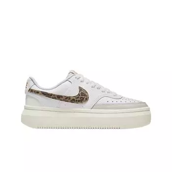Женские кроссовки Nike Court Vision Alta White Leopard DO2791-100 W