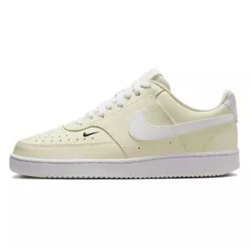 Женские кроссовки Nike Court Vision Low Next Nature Pale Ivory Cream White Black FV9952-100 42
