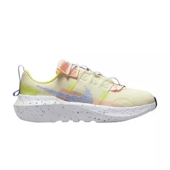 Женские кроссовки Nike Crater Impact Cashmere Lime Ice кремовые, бледно-коралловые, алюминиевые, CW2386-700 37.5