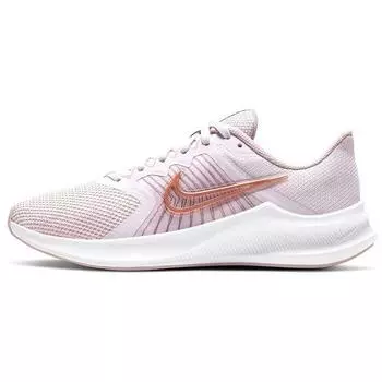 Женские кроссовки Nike Downshifter 11 Light Violet Champagne Purple White Metallic-Red-Bronze CW3413-500 37.5