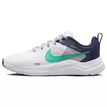 Женские кроссовки Nike Downshifter 12 White Clear Jade Obsidian Picante-Red DD9294-103 36