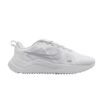 Женские кроссовки Nike Downshifter 12 White Metallic Silver Pure-Platinum DD9294-100 35.5