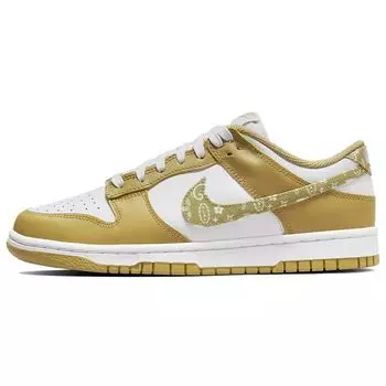 Женские кроссовки Nike Dunk Low Barley Paisley белые DH4401-104 36