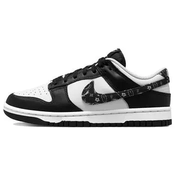 Женские кроссовки Nike Dunk Low Black Paisley белые DH4401-100 44.5