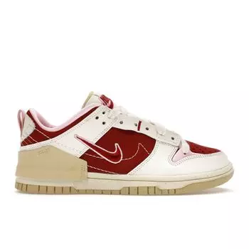 Женские кроссовки Nike Dunk Low Disrupt 2 Valentines Day Red Team-Red Cashmere FD4617-667 35.5
