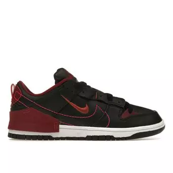 Женские кроссовки Nike Dunk Low Disrupt 2 Black Dark Beetroot Canyon-Rust Team-Red DV4024-003 35.5