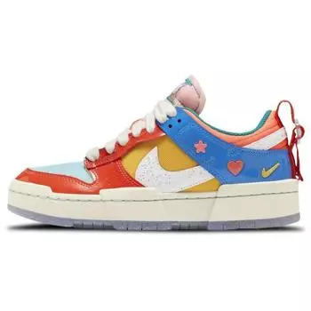 Женские кроссовки Nike Dunk Low Disrupt Kid at Heart разноцветные Copa Sail DJ5063-414 36