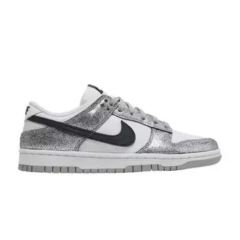 Женские кроссовки Nike Dunk Low Golden Gals Silver Metallic-Silver Off-Noir DO5882-001 36.5