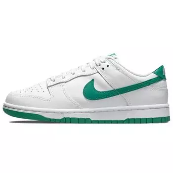 Женские кроссовки Nike Dunk Low Green Noise белые Lucky-Green DD1503-112 40