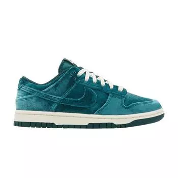 Женские кроссовки Nike Dunk Low Green Velvet Teal Dark-Atomic-Teal Sail DZ5224-300 36