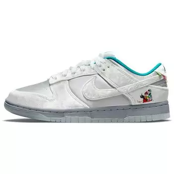 Женские кроссовки Nike Dunk Low Ice Silver Grey-Fog Photon-Dust DO2326-001 35.5