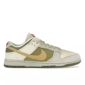 Женские кроссовки Nike Dunk Low Light Bone Dark Stucco кремового цвета с кунжутом и кокосовым молоком FZ4341-100 42.5
