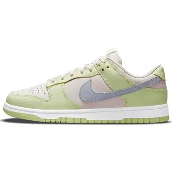 Женские кроссовки Nike Dunk Low Lime Ice зеленые светло-мягко-розовые Ghost DD1503-600 39