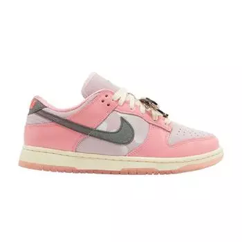 Женские кроссовки Nike Dunk Low LX Barbie розовые, розовые, бледно-ванильные, FN8927-621 35.5