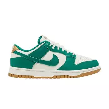 Женские кроссовки Nike Dunk Low Malachite Metallic Gold Green Sail FB7173-131 35.5