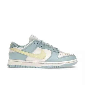 Женские кроссовки Nike Dunk Low Ocean Bliss White Sail Citron-Tint DD1503-123 40