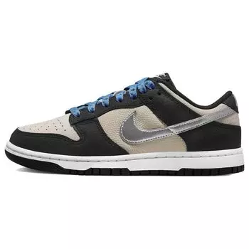 Женские кроссовки Nike Dunk Low Starry Laces Black Light-Bone Metallic-Silver DZ4712-001 36.5