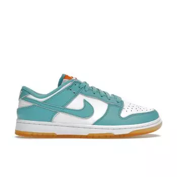 Женские кроссовки Nike Dunk Low Teal Zeal White Washed-Teal Kumquat DV2190-100 35.5