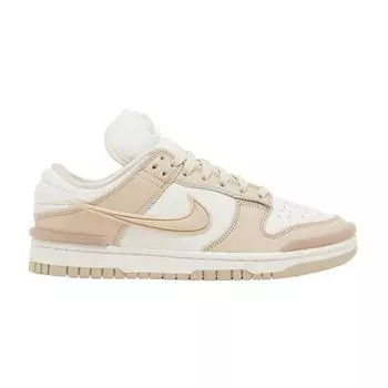 Женские кроссовки Nike Dunk Low Twist Sanddrift Tan Coconut-Milk Pink-Oxford DZ2794-102 40