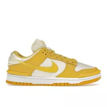 Женские кроссовки Nike Dunk Low Twist Vivid Sulphur Желтый кокосово-молочный белый DZ2794-100 35.5