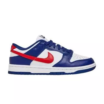 Женские кроссовки Nike Dunk Low USA White Royal University-Red DD1503-119 35.5