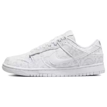 Женские кроссовки Nike Dunk Low White Paisley Grey-Fog DJ9955-100 36.5