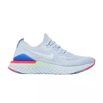 Женские кроссовки Nike Epic React Flyknit 2 Hydrogen Blue Black-Lime-Blast-Sapphire BQ8927-453