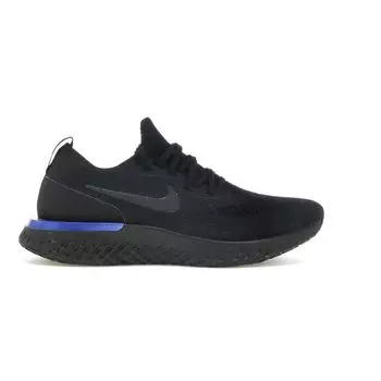 Женские кроссовки Nike Epic React Flyknit Black Racer Blue Black-Racer-Blue AQ0070-004