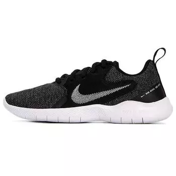 Женские кроссовки Nike Flex Experience Run 10 черные темно-дымчато-серые железно-серые белые CI9964-002 36
