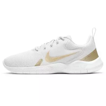 Женские кроссовки Nike Flex Experience Run 10 White Metallic Gold Star Platinum CI9964-010 39