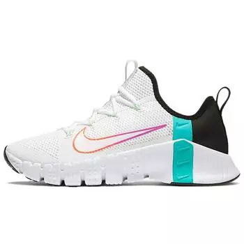 Женские кроссовки Nike Free Metcon 3 Flash Crimson Aqua белые Oracle-Aqua Hyper-Violet CJ6314-120