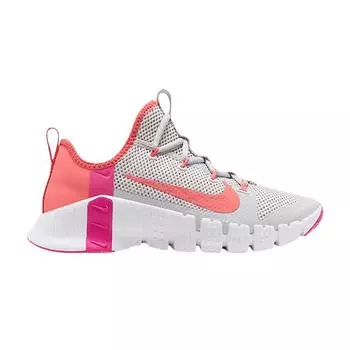 Женские кроссовки Nike Free Metcon 3 Vast Grey Fire Pink White Magic-Ember CJ6314-068