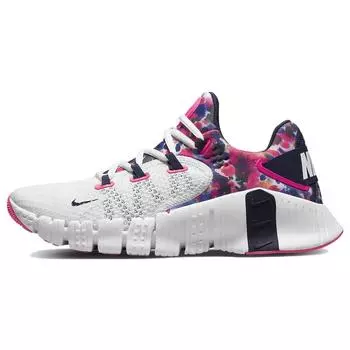 Женские кроссовки Nike Free Metcon 4 Paint Smudge White Summit-White Hyper-Pink CZ0596-101 35.5