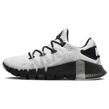 Женские кроссовки Nike Free Metcon 4 Premium White Black Silver разноцветные DQ4678-100 36