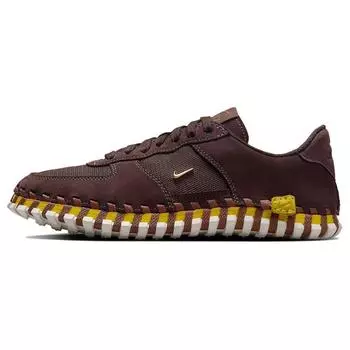 Женские кроссовки Nike Jacquemus x J Force 1 Low LX SP Earth Коричневый металлик-золотой Синий-Молния DR0424-200 36.5
