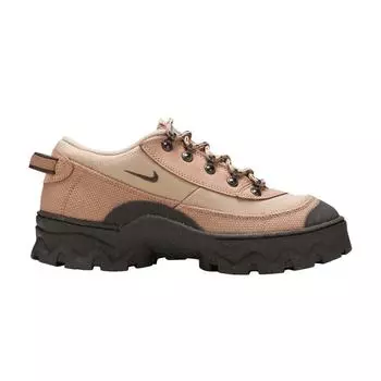 Женские кроссовки Nike Lahar Low Canvas Grain коричневые конопляно-дымчатые DD0060-200 38