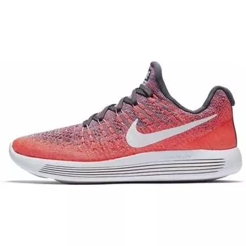 Женские кроссовки Nike LunarEpic Low Flyknit 2 Dark Raisin Red White-Purple-Earth 863780-500 36.5