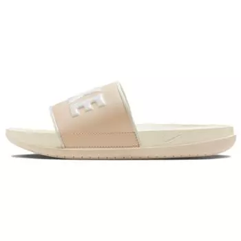 Женские кроссовки Nike Offcourt Slide Sail Sanddrift кремового масляно-зеленого цвета бледно-слоновой кости FQ7005-131 35.5