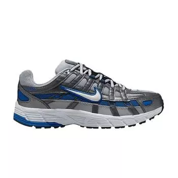 Женские кроссовки Nike P-6000 Wolf Grey Game-Royal Metallic-Dark-Grey White BV1021-006 36
