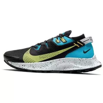 Женские кроссовки Nike Pegasus Trail 2 Laser Blue Limelight Black Off-Noir Dark-Sulfur CK4309-003 37.5