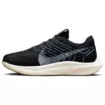 Женские кроссовки Nike Pegasus Turbo Next Nature Black Noise Aqua антрацитово-белые DM3414-004 35.5