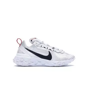 Женские кроссовки Nike React Element 55 Premium Unit Totale White Midnight-Navy CI9104-100